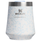 Shatterproof Luxury Stanley 1913 x LoveShackFancy Holiday The Reserve Wine Tumbler Set | 2-pack D205C - Reserve Collection Stainless Steel Whiskey Cup Detail