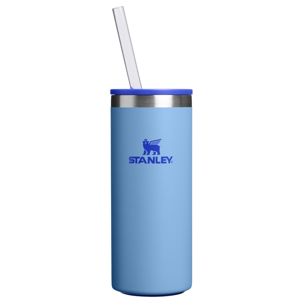 Ice-Retention The Everyday Slim Can Cooler Cup D065Q - Heavy-Duty Ice-Retention Food & Beverage Carrier - Blue Sky