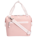 Heavy-Duty Tote The All Day Julienne Mini Cooler D349V - Julienne Series Portable Picnic Chiller Tote - Rose Quartz Rattan