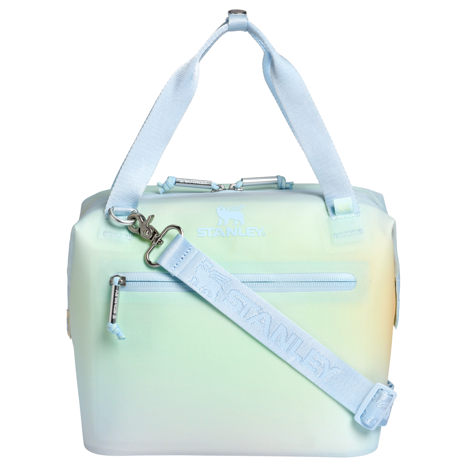 Portable Mini The All Day Julienne Mini Cooler D052R - Heavy-Duty Ice-Retention Food & Beverage Carrier - Sunrise Spiral