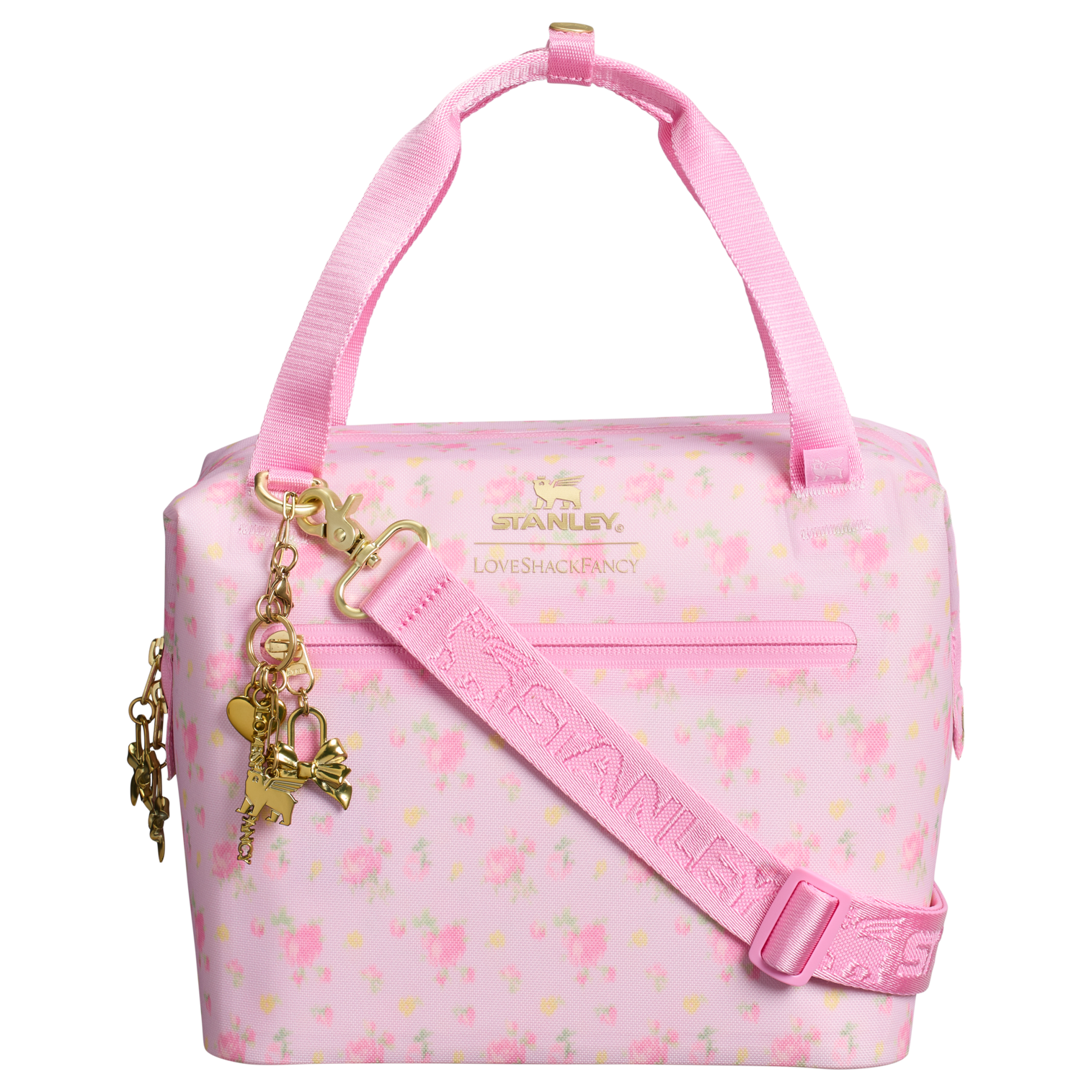 Premium All-Weather Stanley 1913 x LoveShackFancy All Day Julienne Mini Cooler D150B - Leak-Proof Insulated Mini Cooler Bag for Lunch - Ibiza Sunset