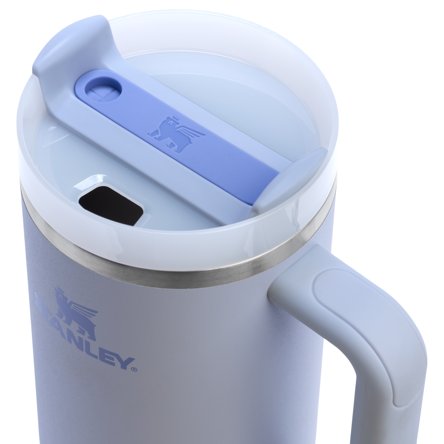 Insulated Travel The Quencher H2.0 Flowstate Tumbler  | Stanley Create D332L - 40oz Large Capacity Car-Cup Friendly Quencher Detail