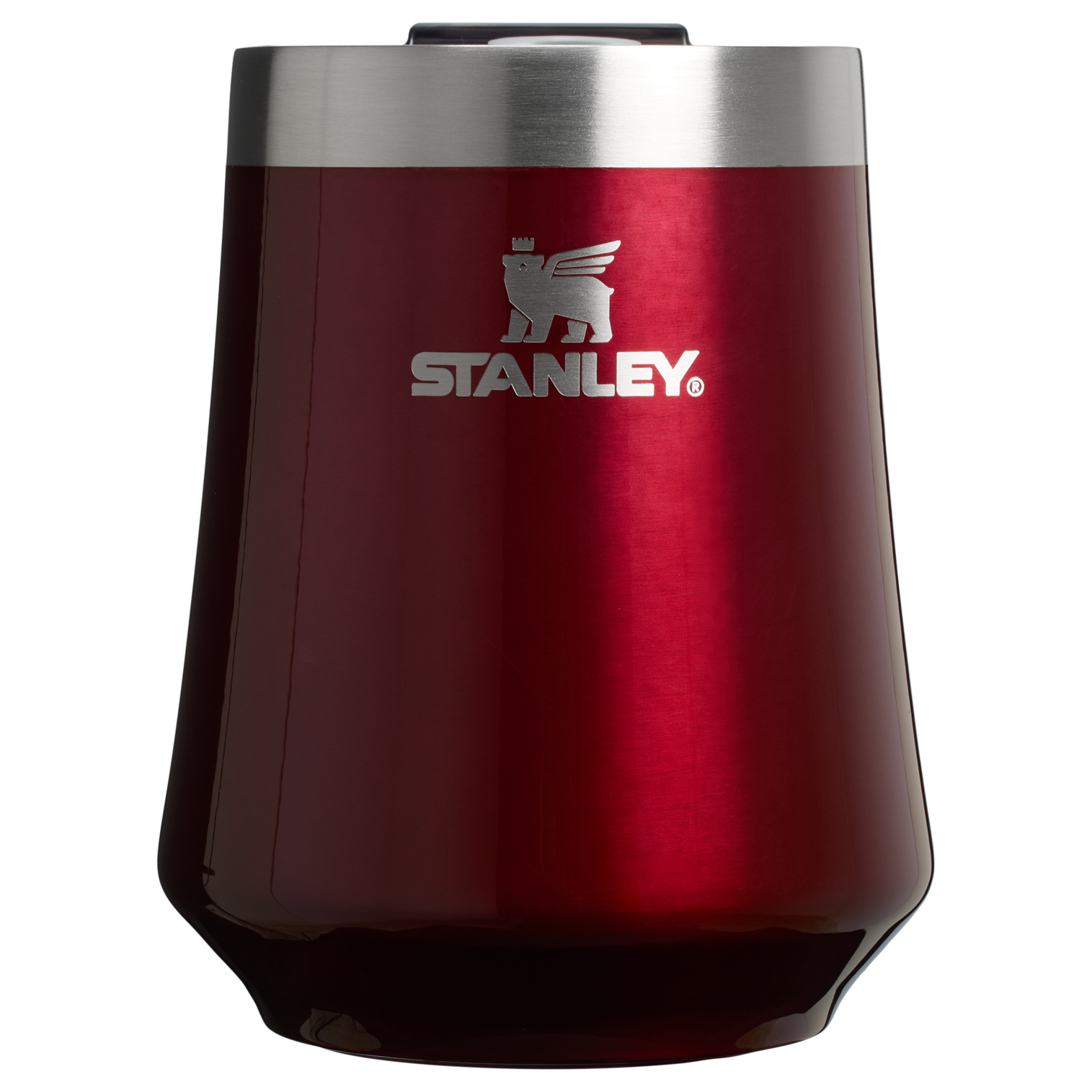 Vacuum Insulated Wine The Reserve Wine Tumbler D125V - Elegant Stemless Vacuum Insulated Wine Tumbler - Garnet Shine