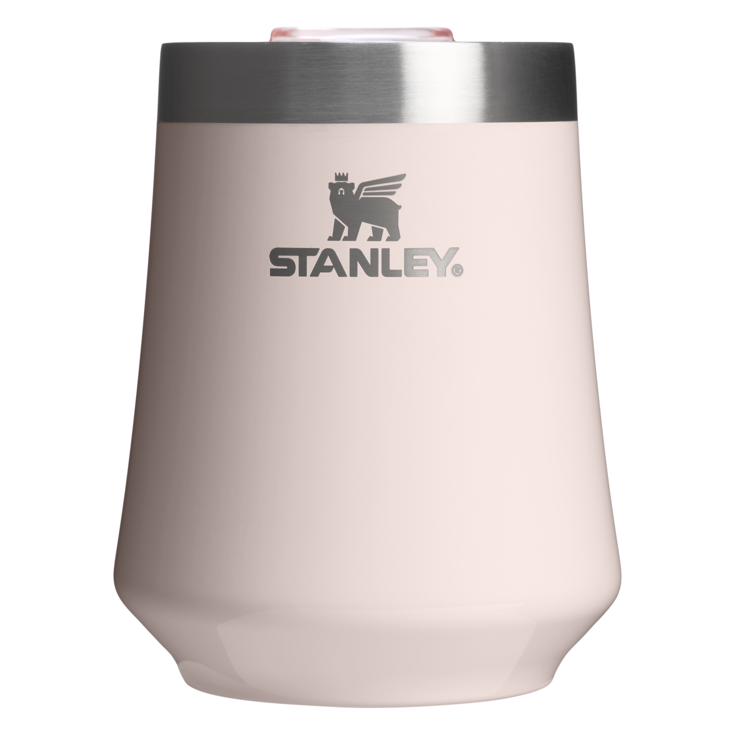 Shatterproof Luxury The Reserve Wine Tumbler | Stanley Create D302P - Shatterproof Flavor-Preserving Cocktail Tumbler with Lid - Rose Quartz Gloss