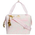Leak-Proof Insulated Stanley 1913 x LoveShackFancy Holiday All Day Julienne Mini Cooler D194V - Julienne Series Portable Picnic Chiller Tote - Coquette Bow Winter Ice