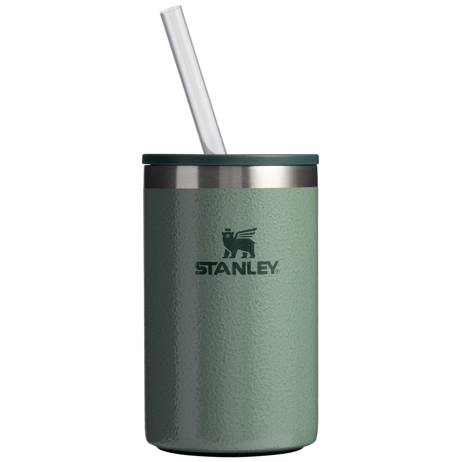 Premium All-Weather The Everyday Can Cooler Cup | Stanley Create D313H - Compact All-Weather Soft-Sided Cooler Backpack - Hammertone Green