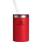 Leak-Proof Insulated The Everyday Can Cooler Cup D064R - Julienne Series Portable Picnic Chiller Tote - Chili Red