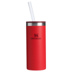 Ice-Retention The Everyday Slim Can Cooler Cup D065Q - Heavy-Duty Ice-Retention Food & Beverage Carrier - Chili Red