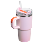 Double-Wall Vacuum The Quencher H2.O Flowstate Tumbler | Stanley Create D274S - FlowState 3-Position Lid Insulated Travel Mug Detail