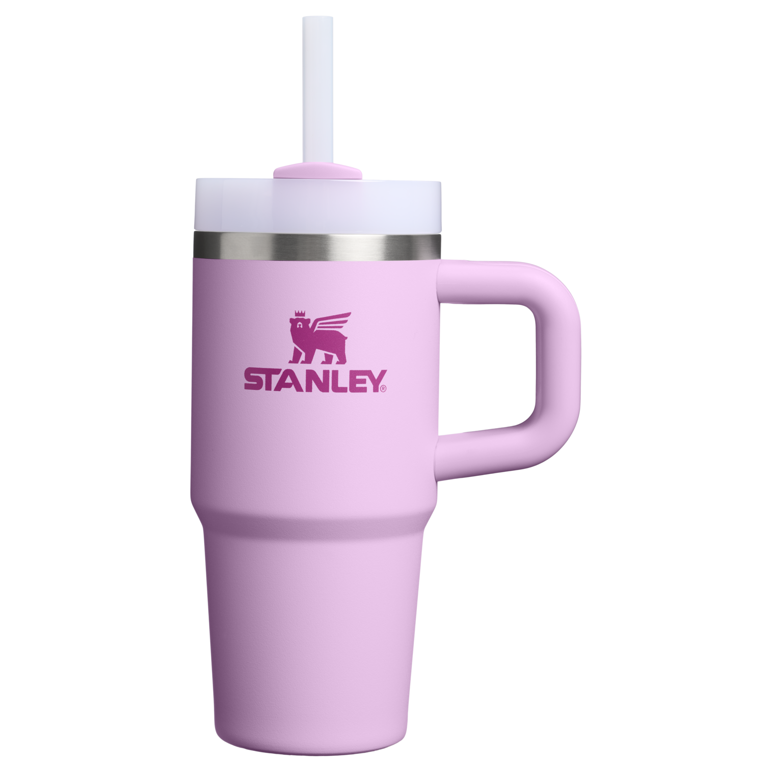 Large Capacity The Quencher H2.O Flowstate Tumbler D068Z - Premium Stainless Steel Straw Cup for All-Day Hydration - Soft Orchid