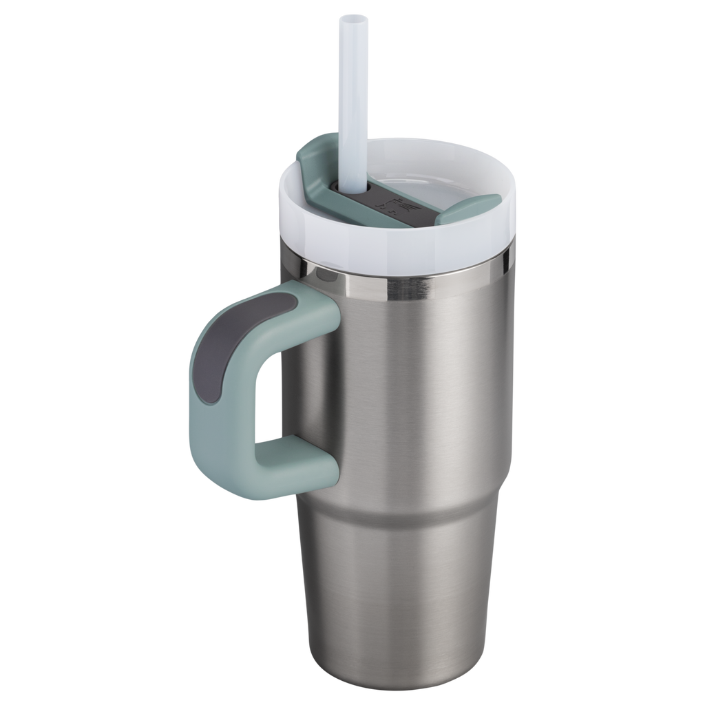 Large Capacity The Quencher H2.O Flowstate Tumbler D068Z - Premium Stainless Steel Straw Cup for All-Day Hydration Detail