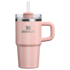 Car-Cup Friendly The Quencher H2.0 Flowstate Tumbler D344H - Double-Wall Vacuum Insulated Travel Tumbler with Straw - Peach Rose Picnic Stripe