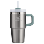Double-Wall Vacuum The Quencher H2.O Flowstate Tumbler | Stanley Create D274S - FlowState 3-Position Lid Insulated Travel Mug Detail