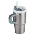 Double-Wall Vacuum The Quencher H2.O Flowstate Tumbler | Stanley Create D274S - FlowState 3-Position Lid Insulated Travel Mug Detail