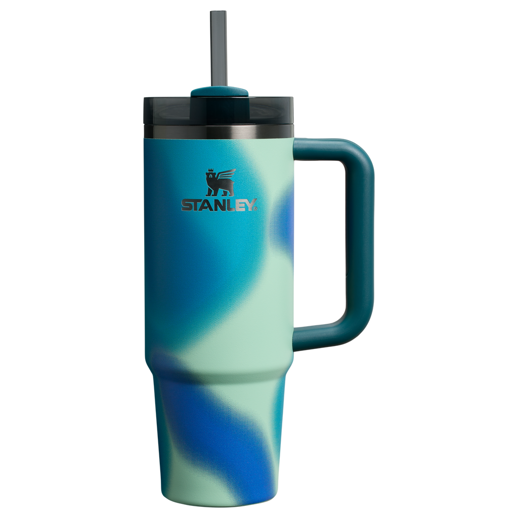 Large Capacity The Quencher H2.0 Flowstate Tumbler D051L - Double-Wall Vacuum Insulated Travel Tumbler with Straw Detail