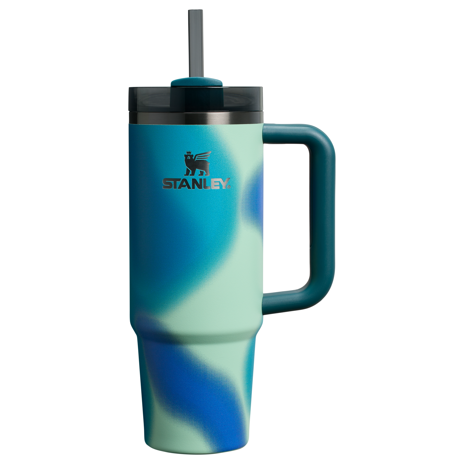 Large Capacity The Quencher H2.0 Flowstate Tumbler D051L - Double-Wall Vacuum Insulated Travel Tumbler with Straw Detail