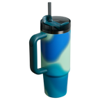 Large Capacity The Quencher H2.0 Flowstate Tumbler D051L - Double-Wall Vacuum Insulated Travel Tumbler with Straw Detail