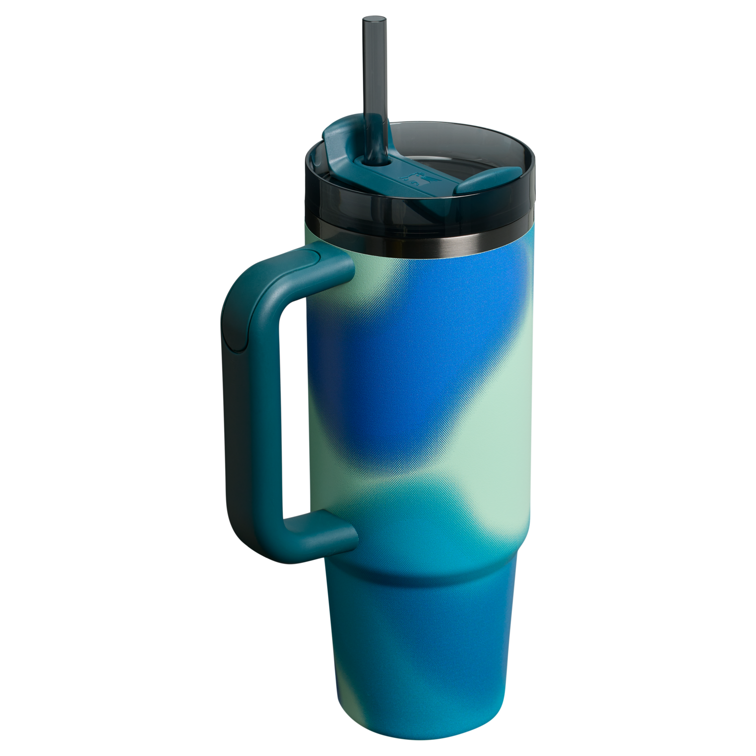 Large Capacity The Quencher H2.0 Flowstate Tumbler D051L - Double-Wall Vacuum Insulated Travel Tumbler with Straw Detail