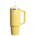Large Capacity The Quencher H2.0 Flowstate Tumbler D051L - Double-Wall Vacuum Insulated Travel Tumbler with Straw - Daffodil