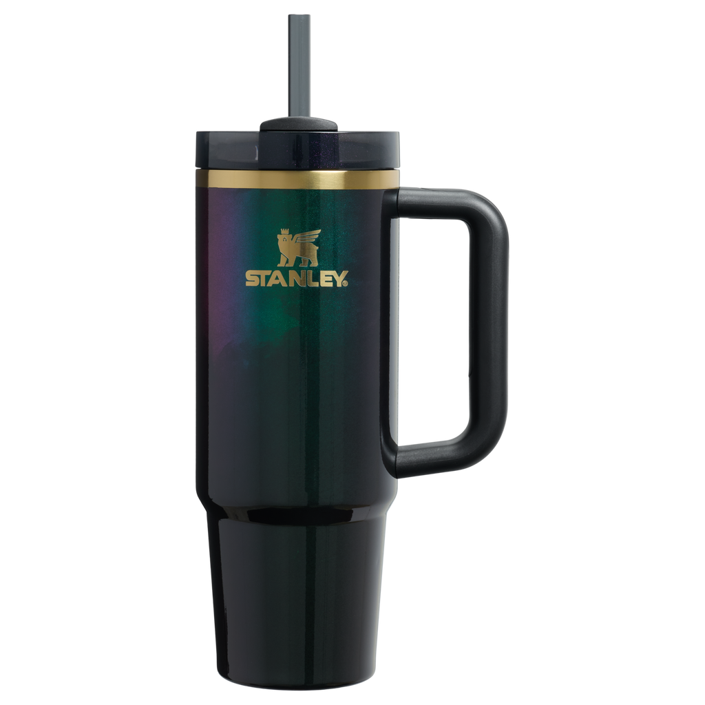 Double-Wall Vacuum The Wicked for Good Quencher H2.0 Flowstate Tumbler D246P - Double-Wall Vacuum Insulated Travel Tumbler with Straw - Elphaba For Good