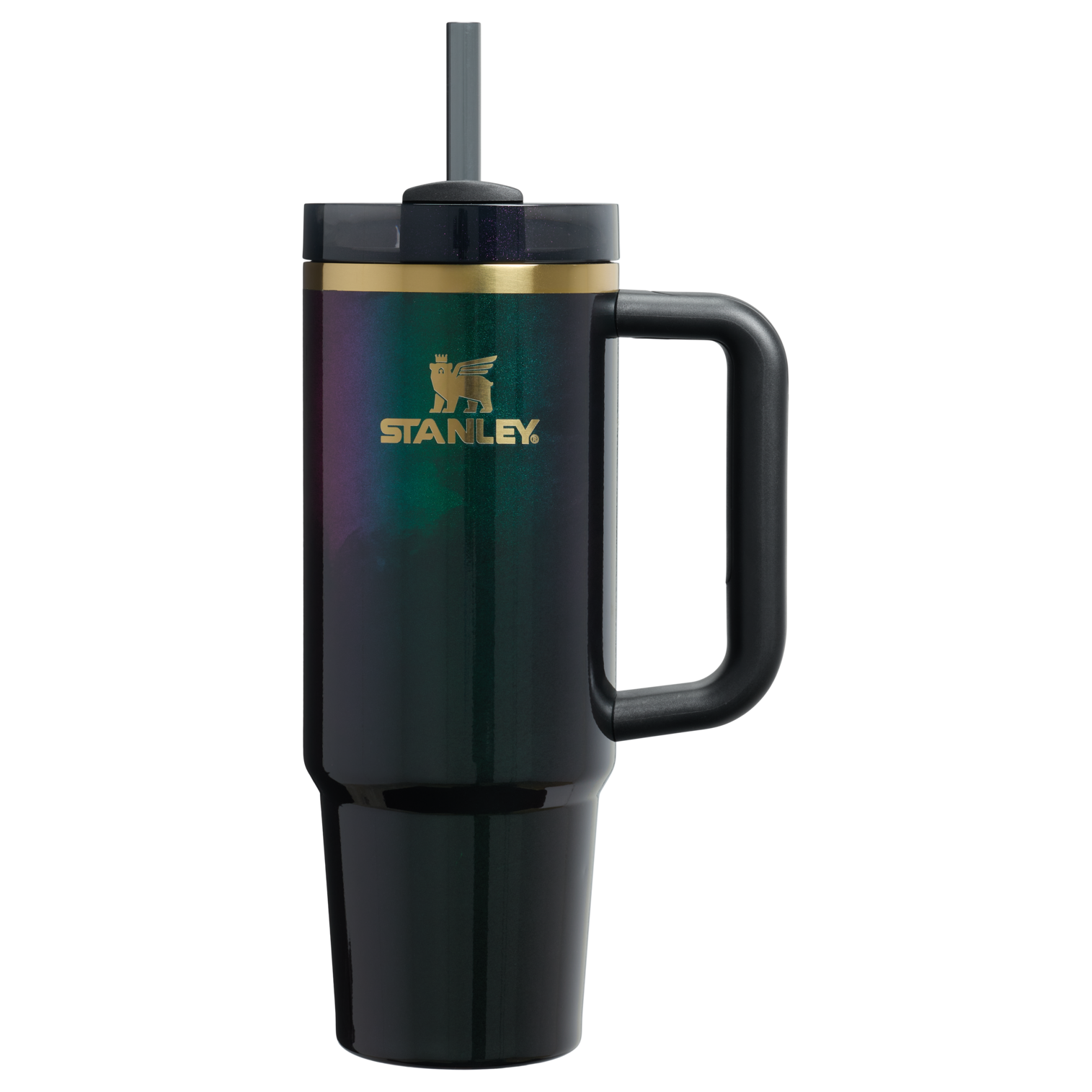Double-Wall Vacuum The Wicked for Good Quencher H2.0 Flowstate Tumbler D246P - Double-Wall Vacuum Insulated Travel Tumbler with Straw - Elphaba For Good
