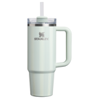 Splash-Resistant FlowState The Quencher H2.0 Flowstate Tumbler D343V - FlowState 3-Position Lid Insulated Travel Mug - Mist Picnic Stripe