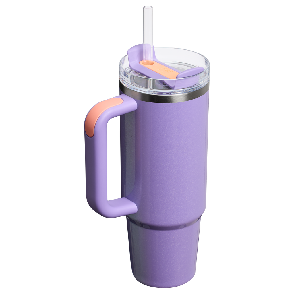 Large Capacity The Quencher H2.0 Flowstate Tumbler D051L - Double-Wall Vacuum Insulated Travel Tumbler with Straw Detail
