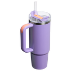 Large Capacity The Quencher H2.0 Flowstate Tumbler D051L - Double-Wall Vacuum Insulated Travel Tumbler with Straw Detail