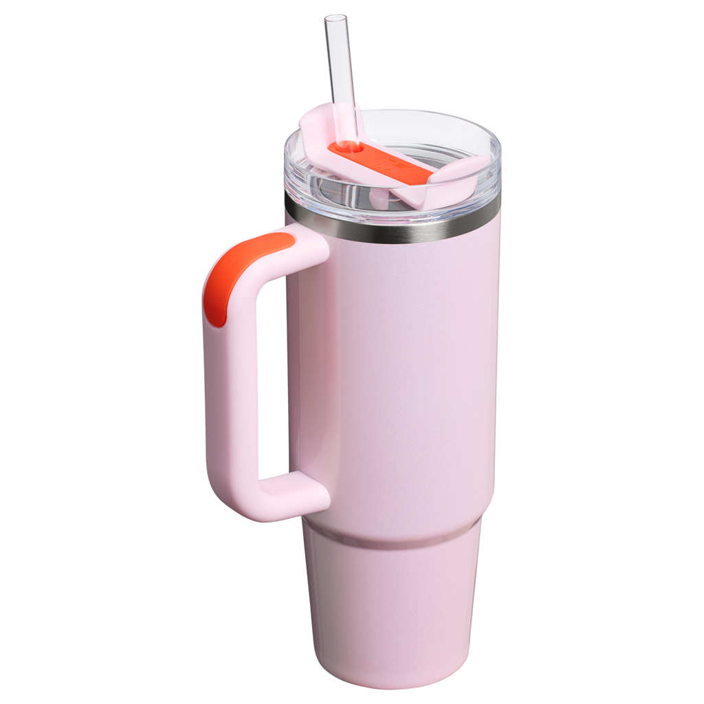 Large Capacity The Quencher H2.0 Flowstate Tumbler D051L - Double-Wall Vacuum Insulated Travel Tumbler with Straw Detail