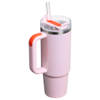 Large Capacity The Quencher H2.0 Flowstate Tumbler D051L - Double-Wall Vacuum Insulated Travel Tumbler with Straw Detail