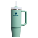 Large Capacity The Quencher H2.0 Flowstate Tumbler D051L - Double-Wall Vacuum Insulated Travel Tumbler with Straw - Spring Green