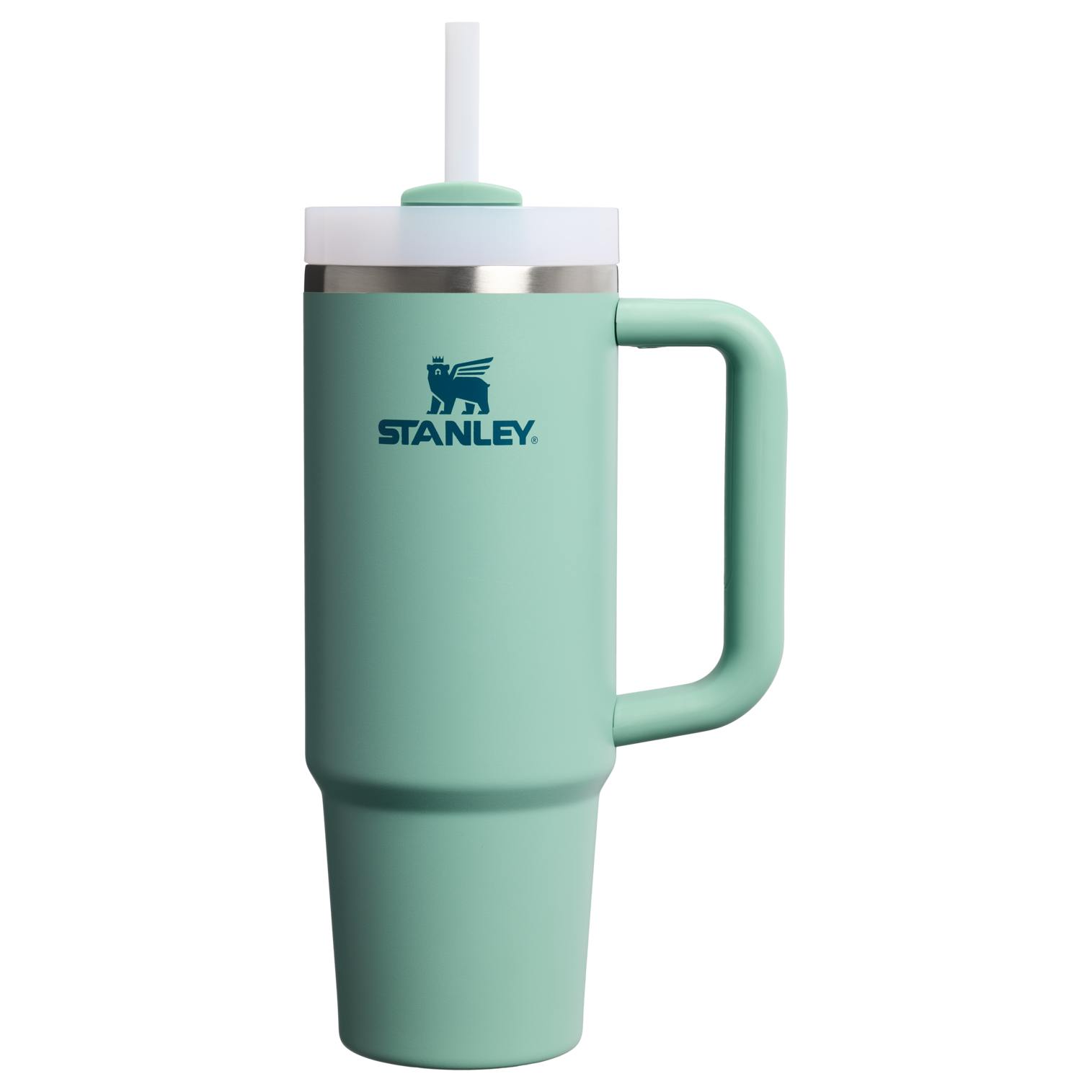 Large Capacity The Quencher H2.0 Flowstate Tumbler D051L - Double-Wall Vacuum Insulated Travel Tumbler with Straw - Spring Green