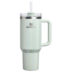 Insulated Travel The Quencher H2.0 Flowstate Tumbler D342C - 40oz Large Capacity Car-Cup Friendly Quencher - Mist Picnic Stripe