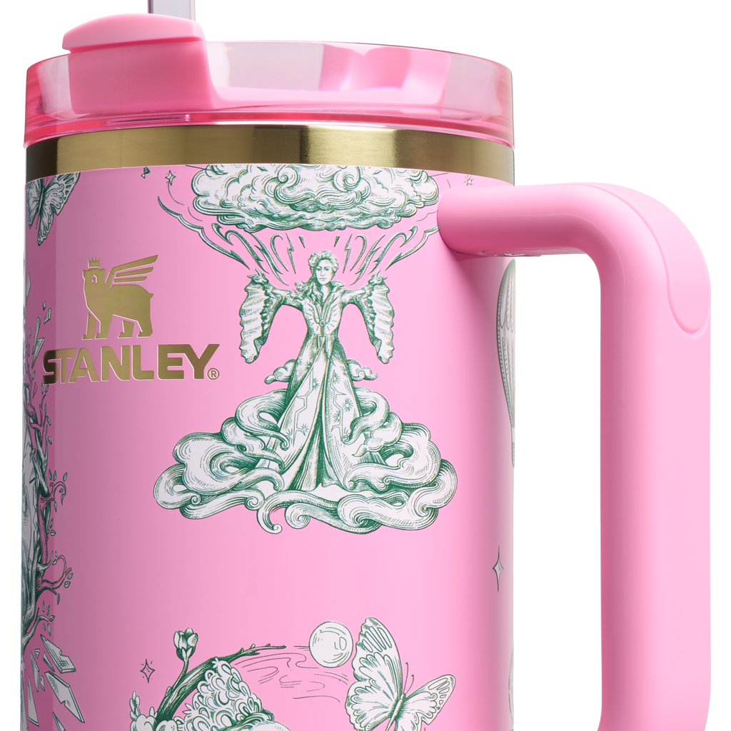 Splash-Resistant FlowState The Wicked for Good Quencher H2.0 Flowstate Tumbler D245R - Premium Stainless Steel Straw Cup for All-Day Hydration Detail