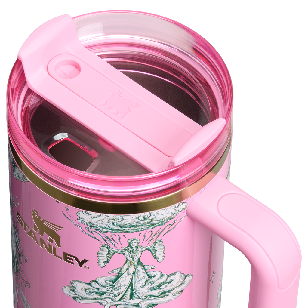 Splash-Resistant FlowState The Wicked for Good Quencher H2.0 Flowstate Tumbler D245R - Premium Stainless Steel Straw Cup for All-Day Hydration Detail