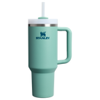 Insulated Travel The Quencher H2.0 Flowstate Tumbler  | Stanley Create D332L - 40oz Large Capacity Car-Cup Friendly Quencher - Spring Green