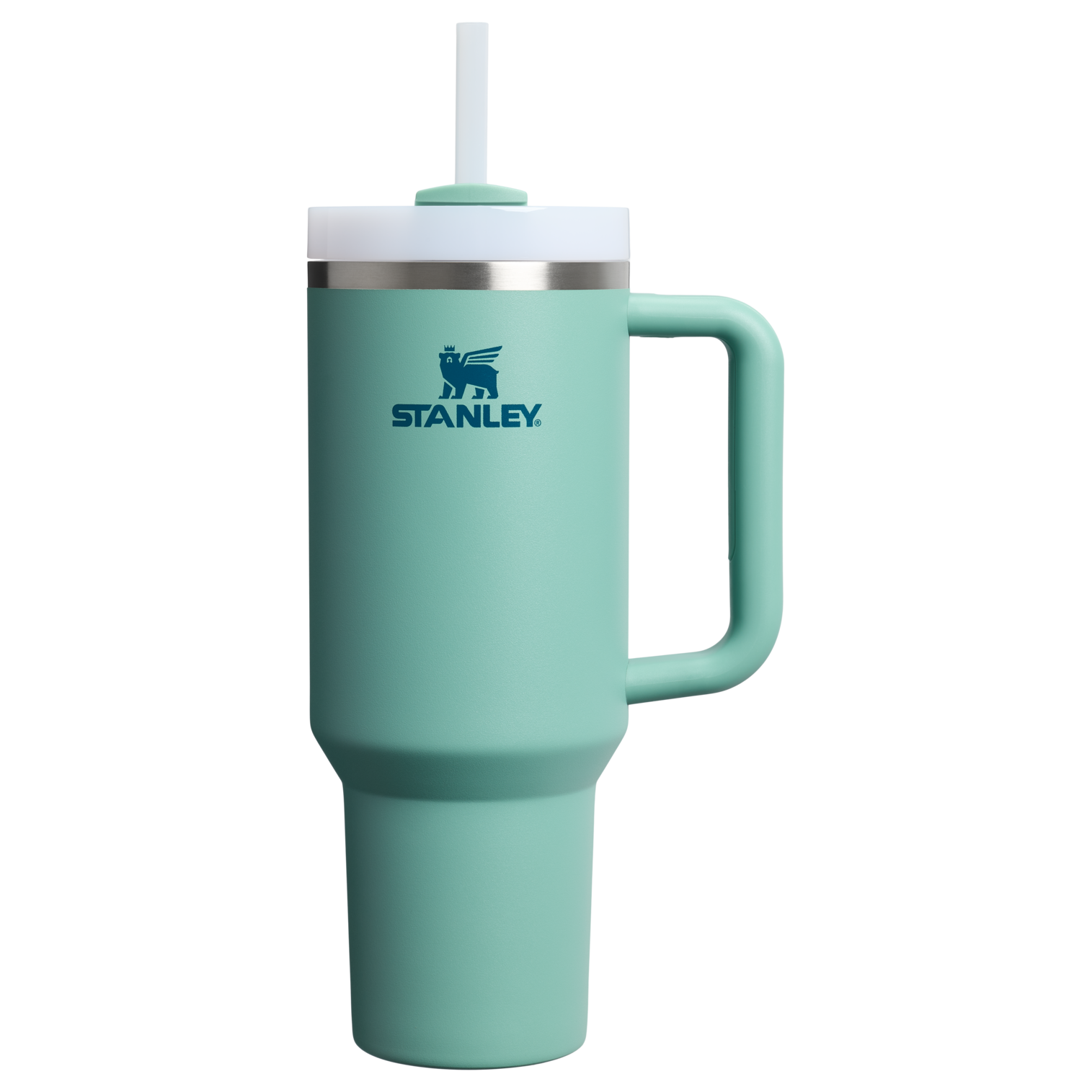 Car-Cup Friendly The Quencher H2.0 Flowstate Tumbler D050X - Double-Wall Vacuum Insulated Travel Tumbler with Straw - Spring Green