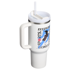 Splash-Resistant FlowState The Quencher H2.0 Flowstate Tumbler D340Y - 40oz Large Capacity Car-Cup Friendly Quencher Detail