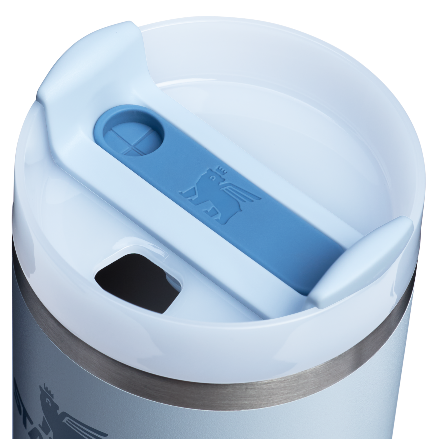 Large Capacity The Quencher H2.0 Flowstate Tumbler  | Stanley Create D329E - Premium Stainless Steel Straw Cup for All-Day Hydration Detail