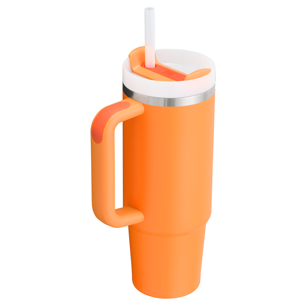 Large Capacity The Quencher H2.0 Flowstate Tumbler D051L - Double-Wall Vacuum Insulated Travel Tumbler with Straw Detail