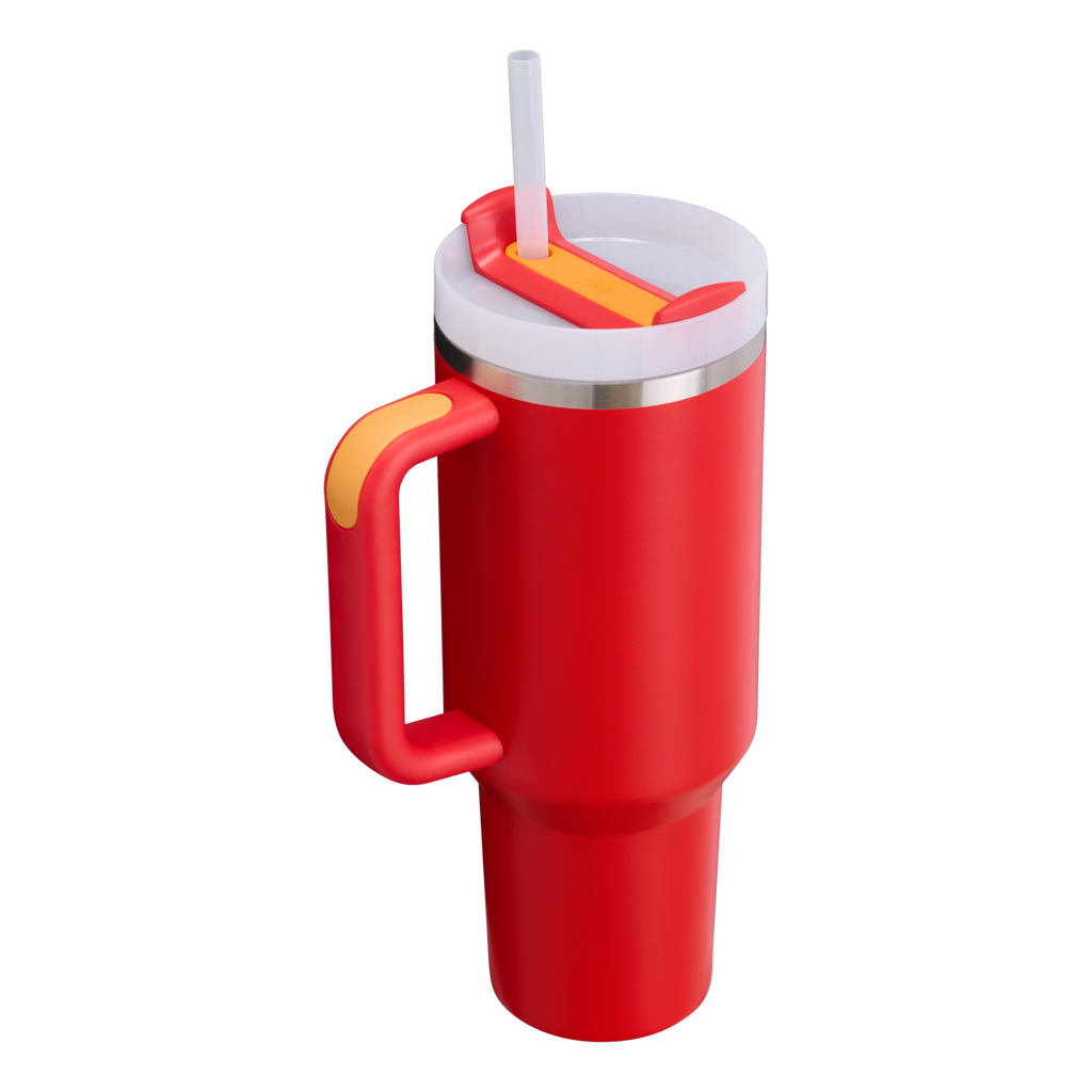 Insulated Travel The Quencher H2.0 Flowstate Tumbler  | Stanley Create D332L - 40oz Large Capacity Car-Cup Friendly Quencher Detail