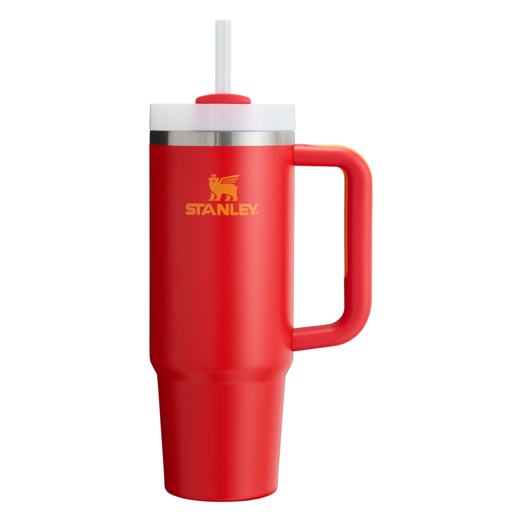 Large Capacity The Quencher H2.0 Flowstate Tumbler D051L - Double-Wall Vacuum Insulated Travel Tumbler with Straw Detail