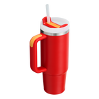 Large Capacity The Quencher H2.0 Flowstate Tumbler D051L - Double-Wall Vacuum Insulated Travel Tumbler with Straw Detail
