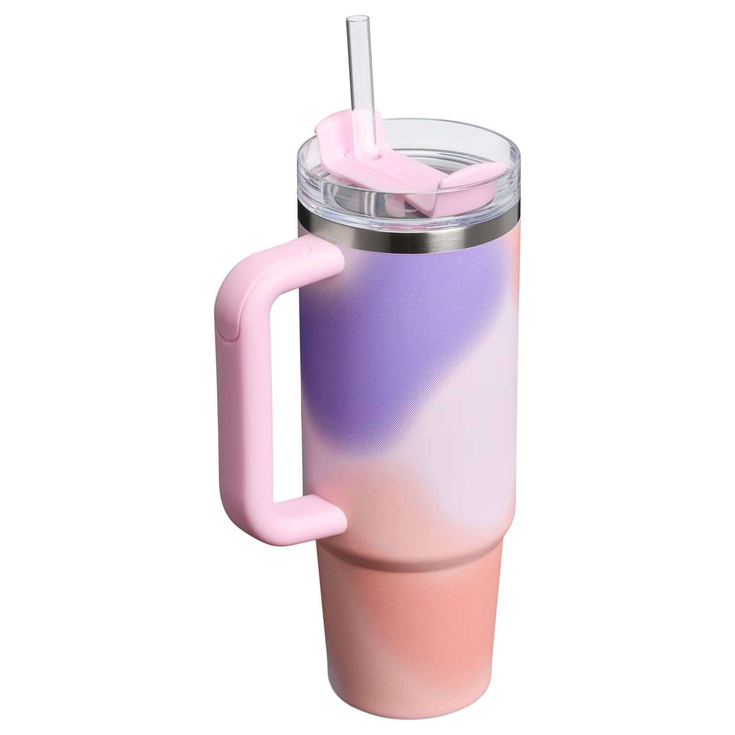 Large Capacity The Quencher H2.0 Flowstate Tumbler D051L - Double-Wall Vacuum Insulated Travel Tumbler with Straw Detail