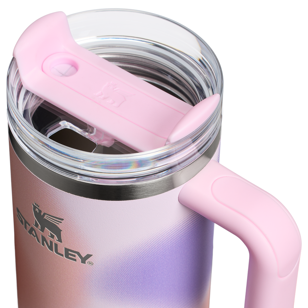 Large Capacity The Quencher H2.0 Flowstate Tumbler D051L - Double-Wall Vacuum Insulated Travel Tumbler with Straw Detail