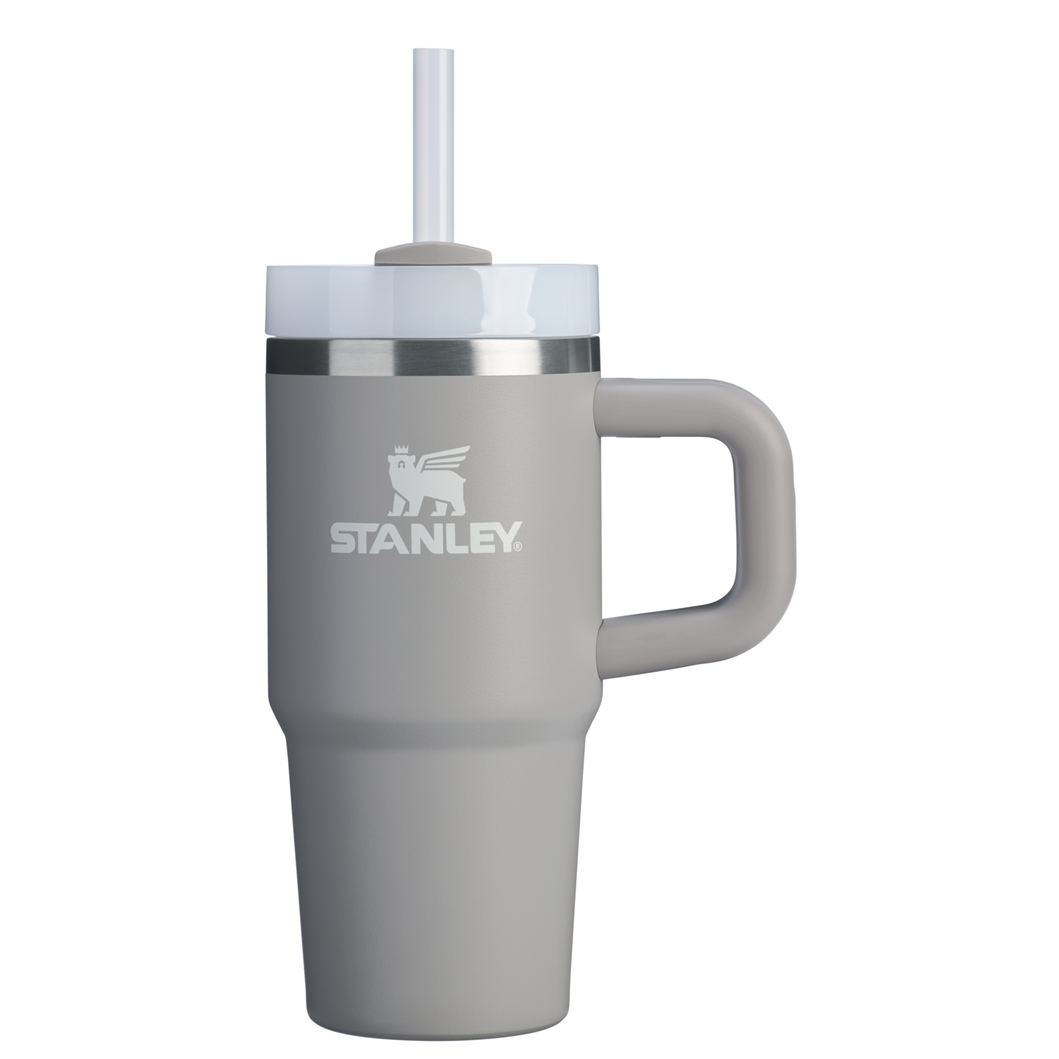 Large Capacity The Quencher H2.O Flowstate Tumbler | Stanley Create D291F - Double-Wall Vacuum Insulated Travel Tumbler with Straw Detail