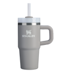 Large Capacity The Quencher H2.O Flowstate Tumbler D068Z - Premium Stainless Steel Straw Cup for All-Day Hydration - Ash
