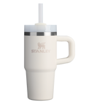 Large Capacity The Quencher H2.O Flowstate Tumbler D068Z - Premium Stainless Steel Straw Cup for All-Day Hydration - Cream 2.0