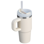 Large Capacity The Quencher H2.O Flowstate Tumbler | Stanley Create D291F - Double-Wall Vacuum Insulated Travel Tumbler with Straw Detail