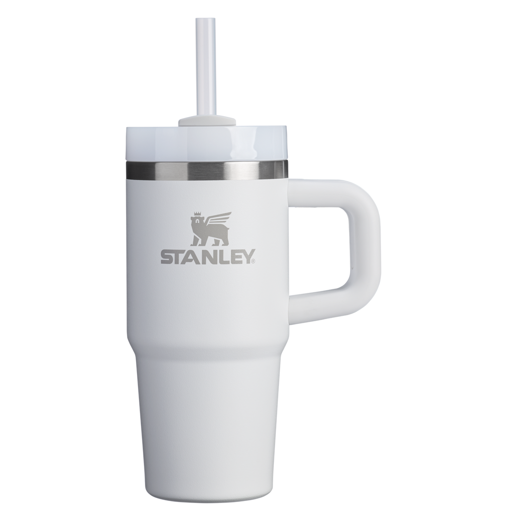 Large Capacity The Quencher H2.O Flowstate Tumbler D068Z - Premium Stainless Steel Straw Cup for All-Day Hydration - Frost